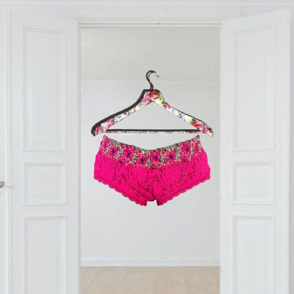 Fruit of the Loom Other - Fruit of the Loom Pink Lace Hipster Panty Underwear Women’s 7